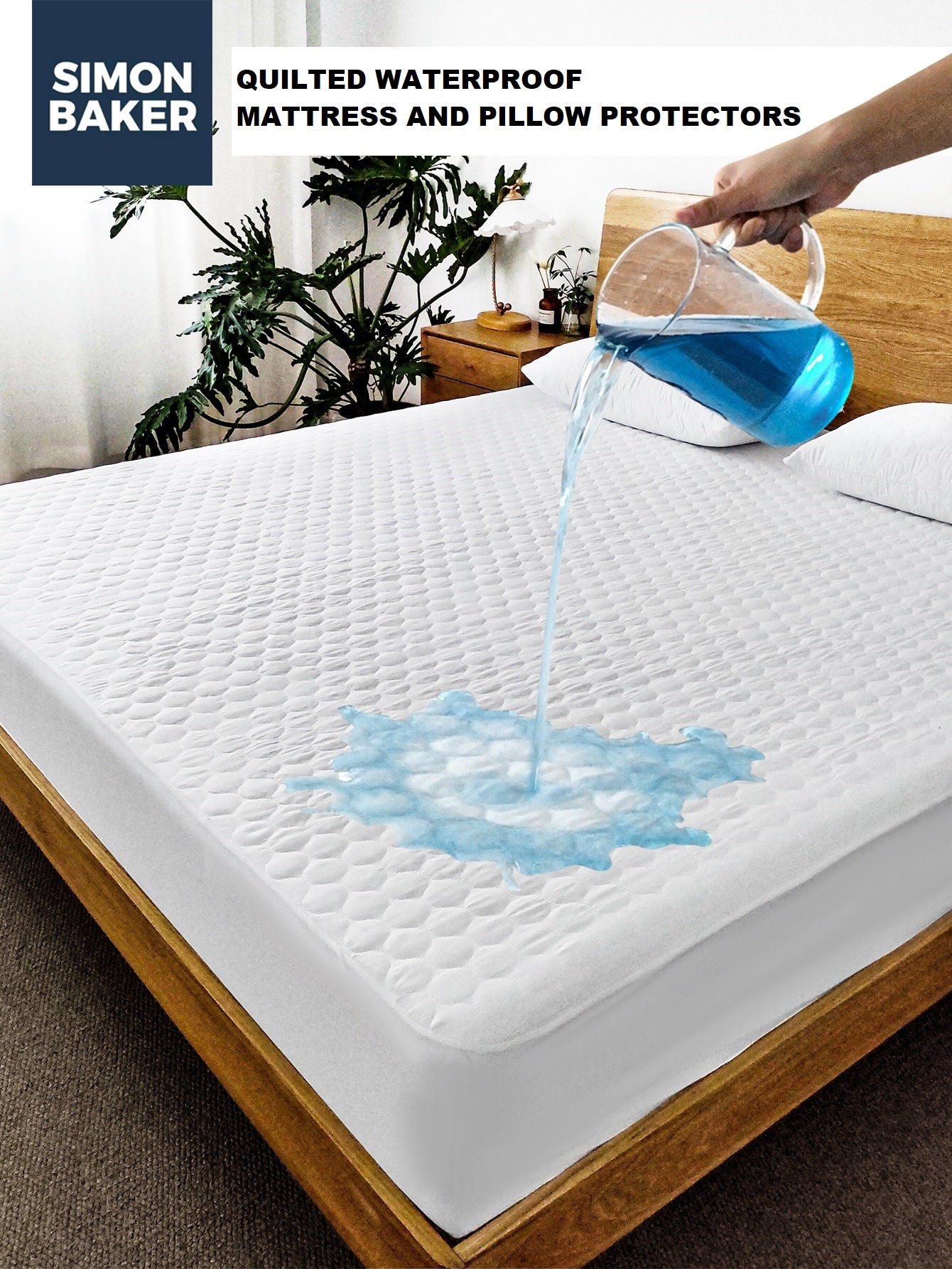 Waterproof Quilted Mattress & Pillow Protector