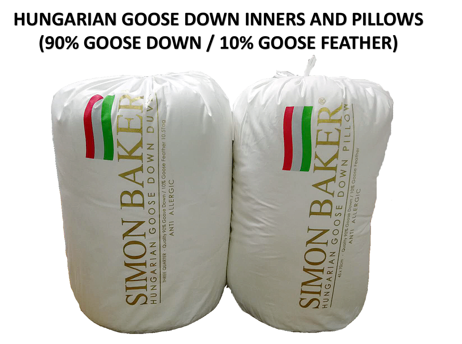 Hungarian Goose Down 90/10 Pillow