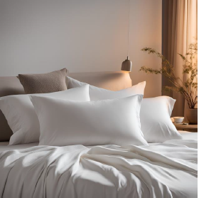 Simply Sleep - 200 Thread Count Polycotton Lodge Collection Pillow Cover (2pc)