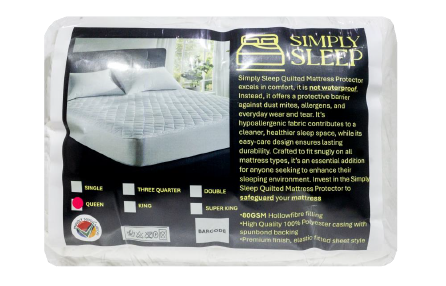 Simply Sleep - 100Gsm Non-Waterproof Mattress Protector