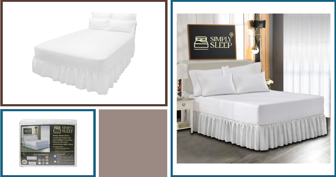 Simply Sleep 05 Pc 90GSM Bedding Combo