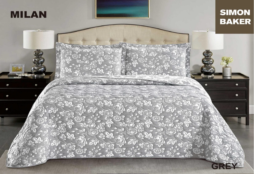 Milan Jacquard Bedspread