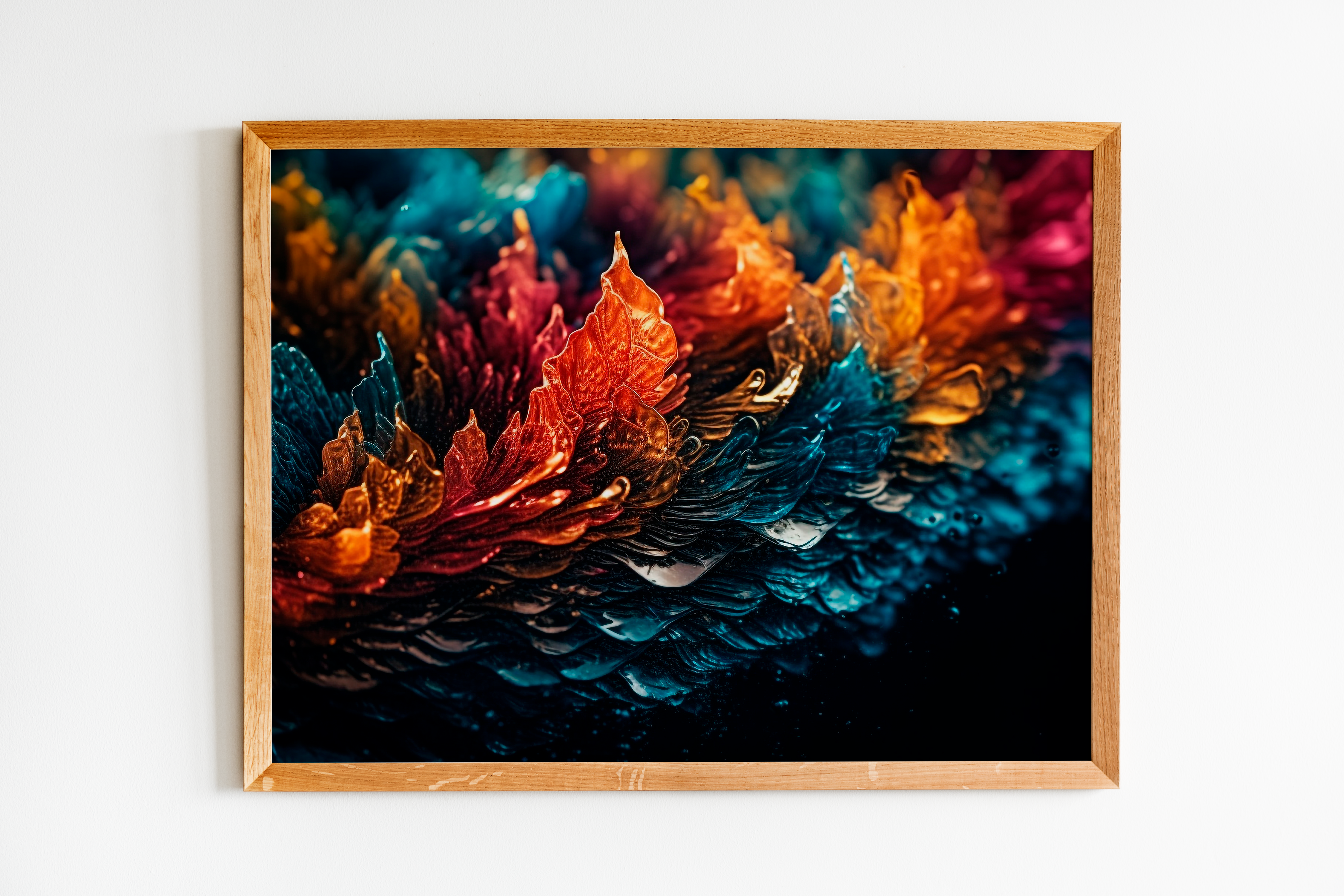 Mystical Water Printed Painting