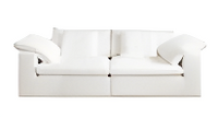 LUX - Compression Foam Sofa - 2 Seater