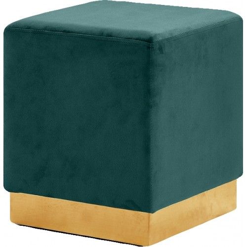 Deep Green Ottoman