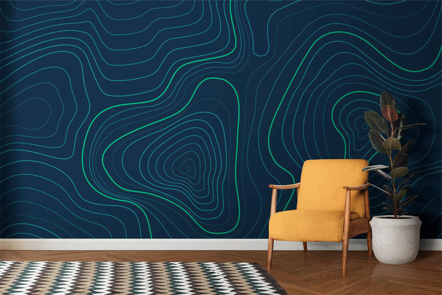 Topographic Wall-Paper