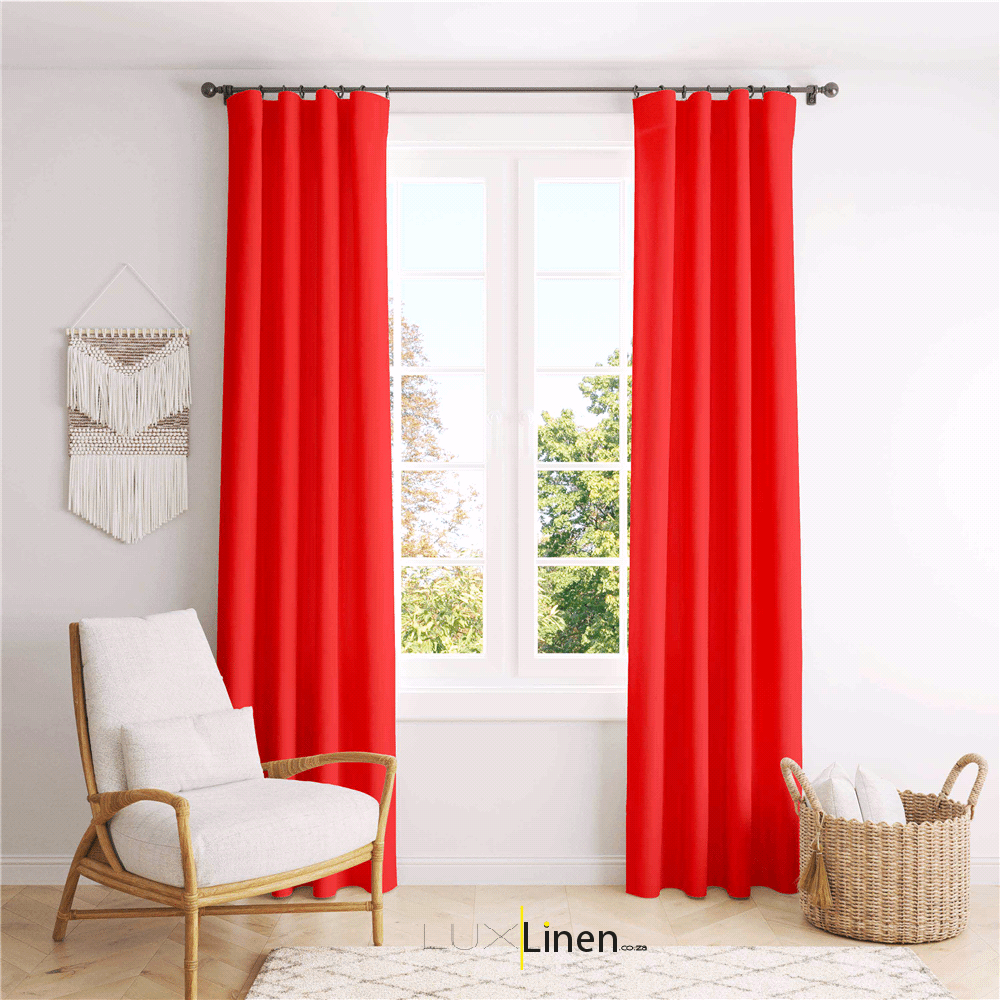 Ultra Red Curtain