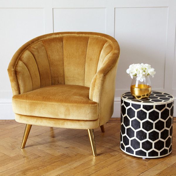 Gold Velvet Chair