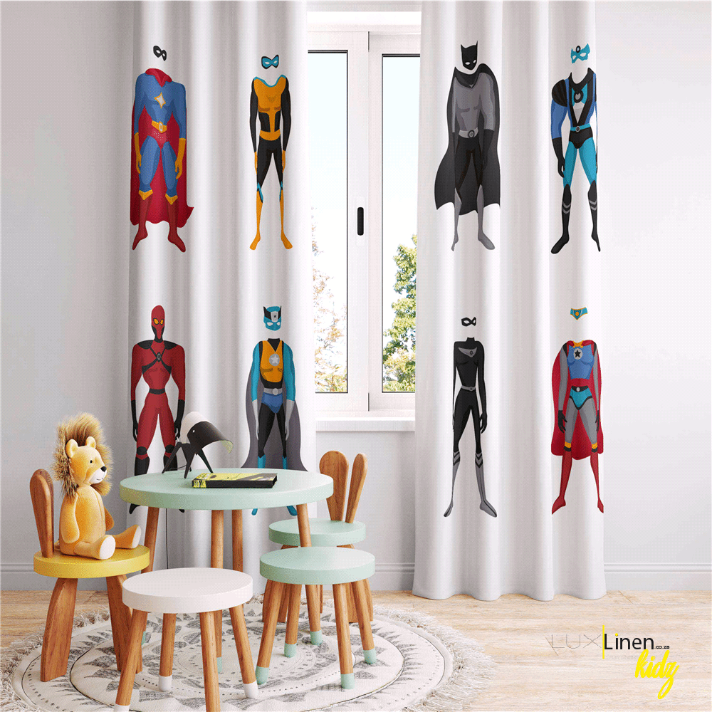 Superhero Curtains