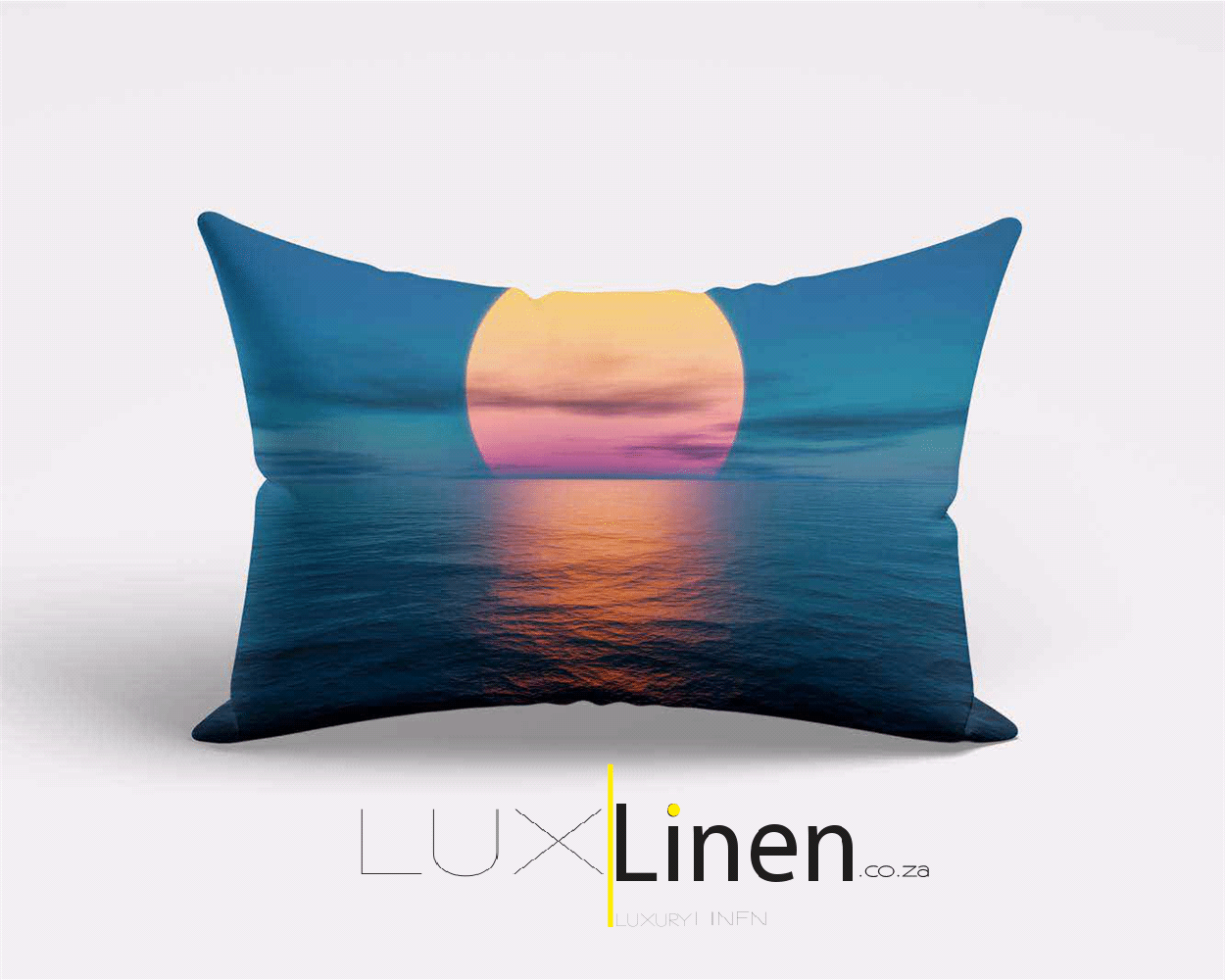 Sun Rise Rectangular Cushion