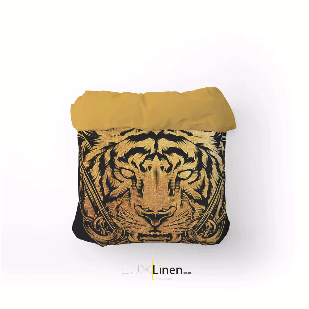 Gold Tiger Duvet