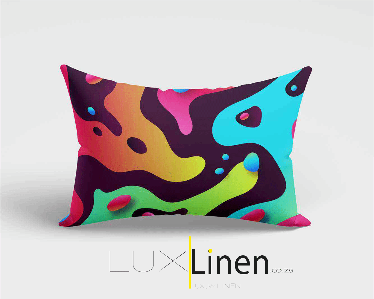 Patterned Rectangular Cushion