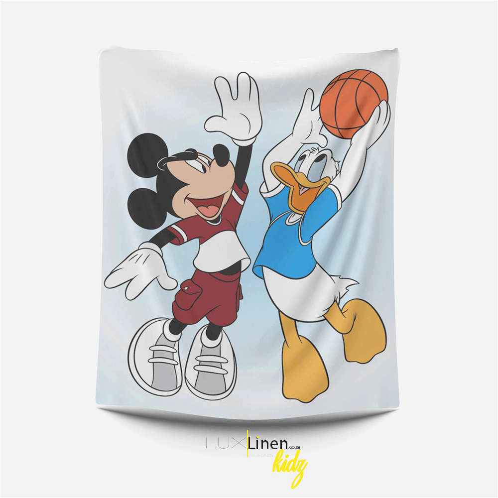Mikey Mouse & Donald Duck Flannel