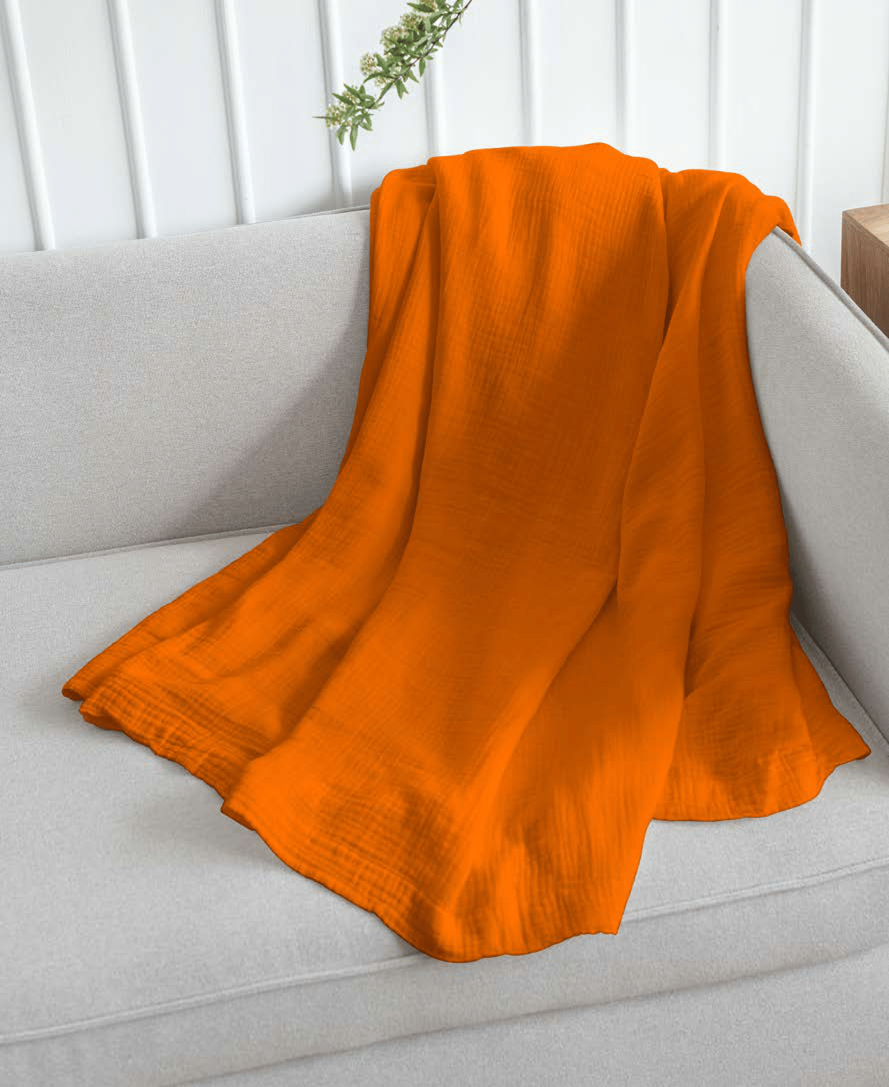 Orange Throw/Blanket